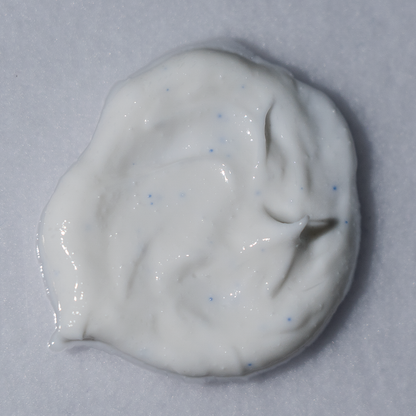 Refining face scrub textur close up