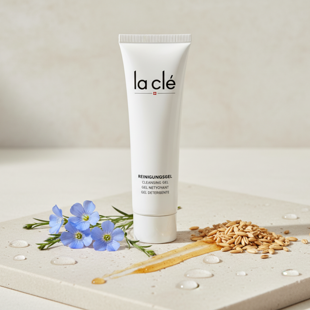 la clé Cleansing Gel mit Alpen-Lein und Panthenol