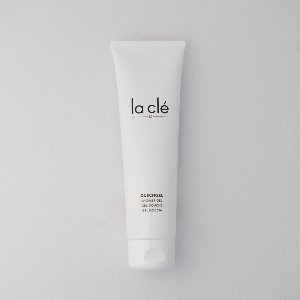 la cle Shower gel front tube