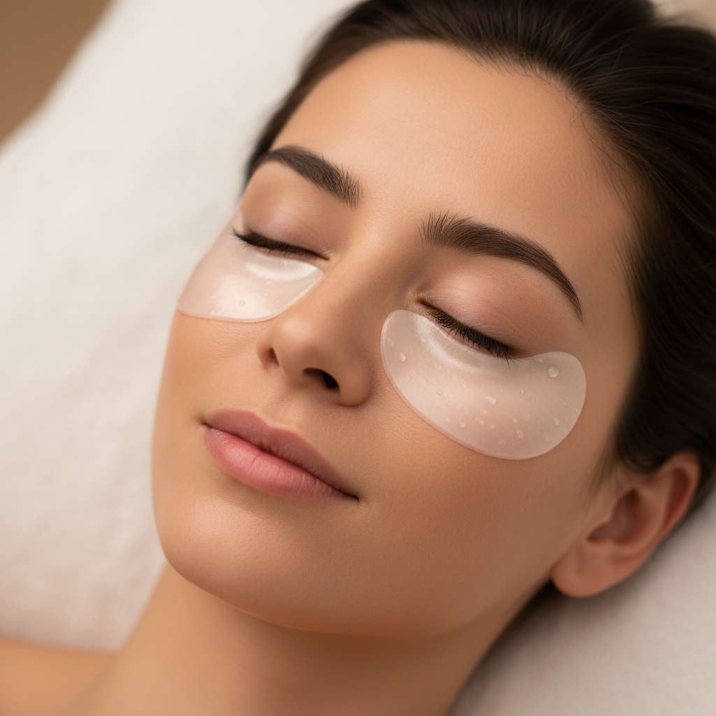 la clé Radiance Eye Mask - 03 model eyemask