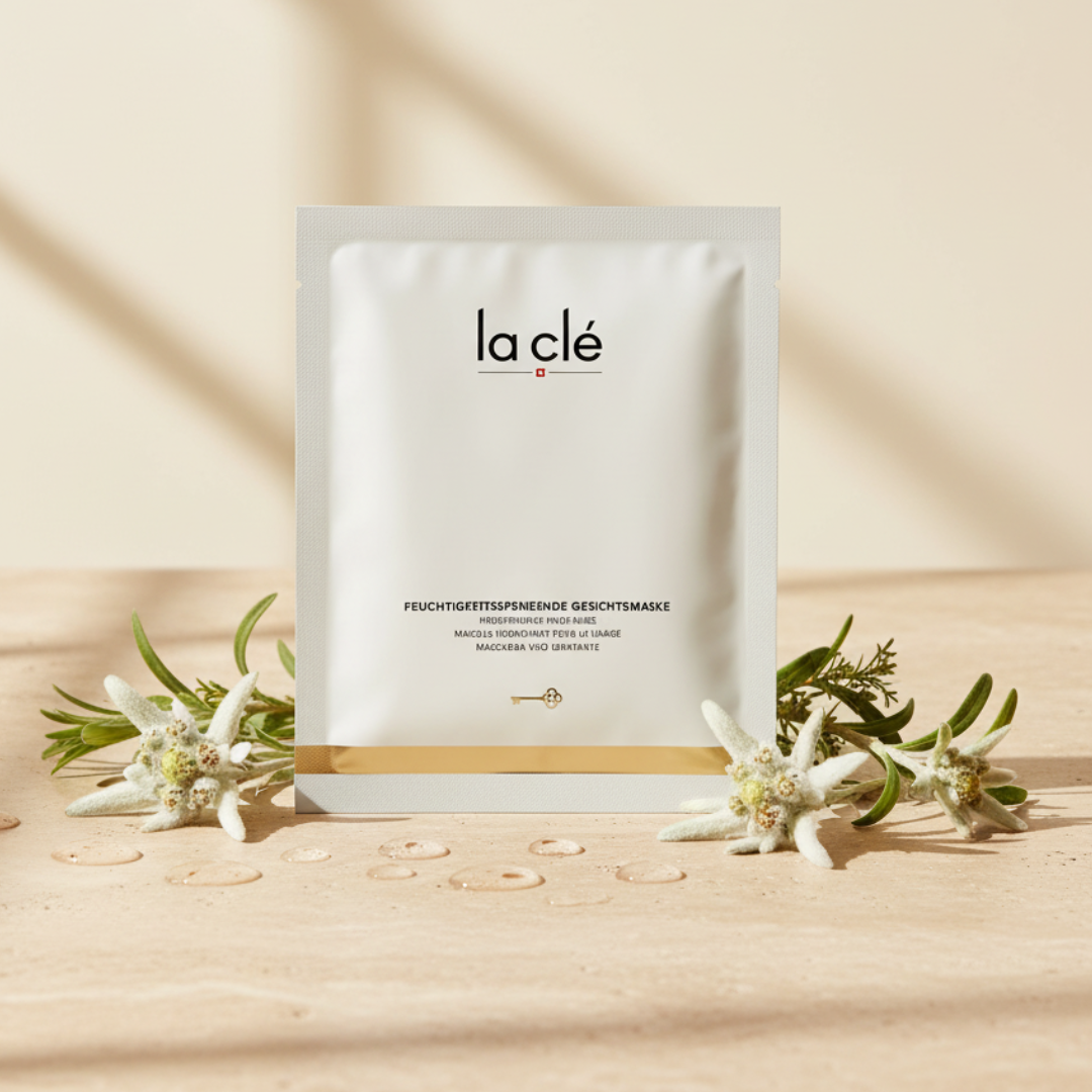 la clé Moisturizing Face Mask mit natürlichen Inhaltsstoffen
