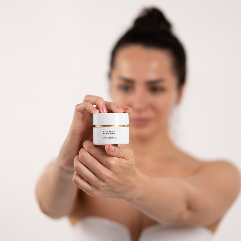 gril showing the product, back side